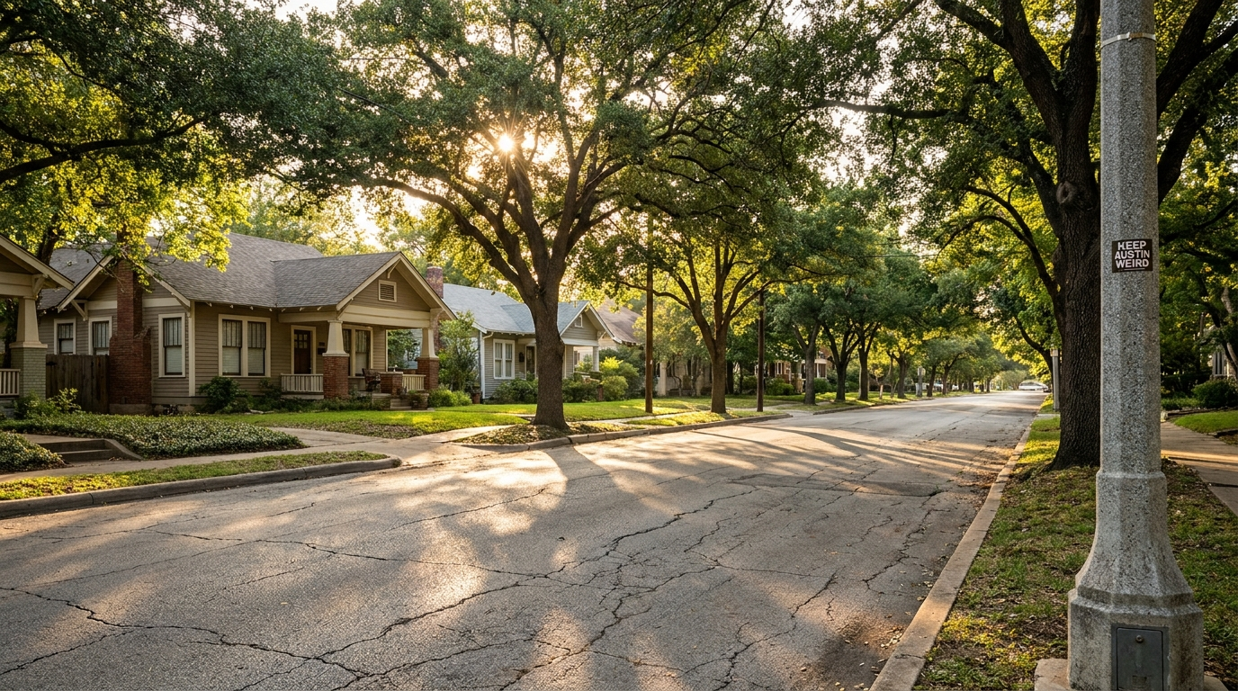 Austin Texas city view — Trueclean service area