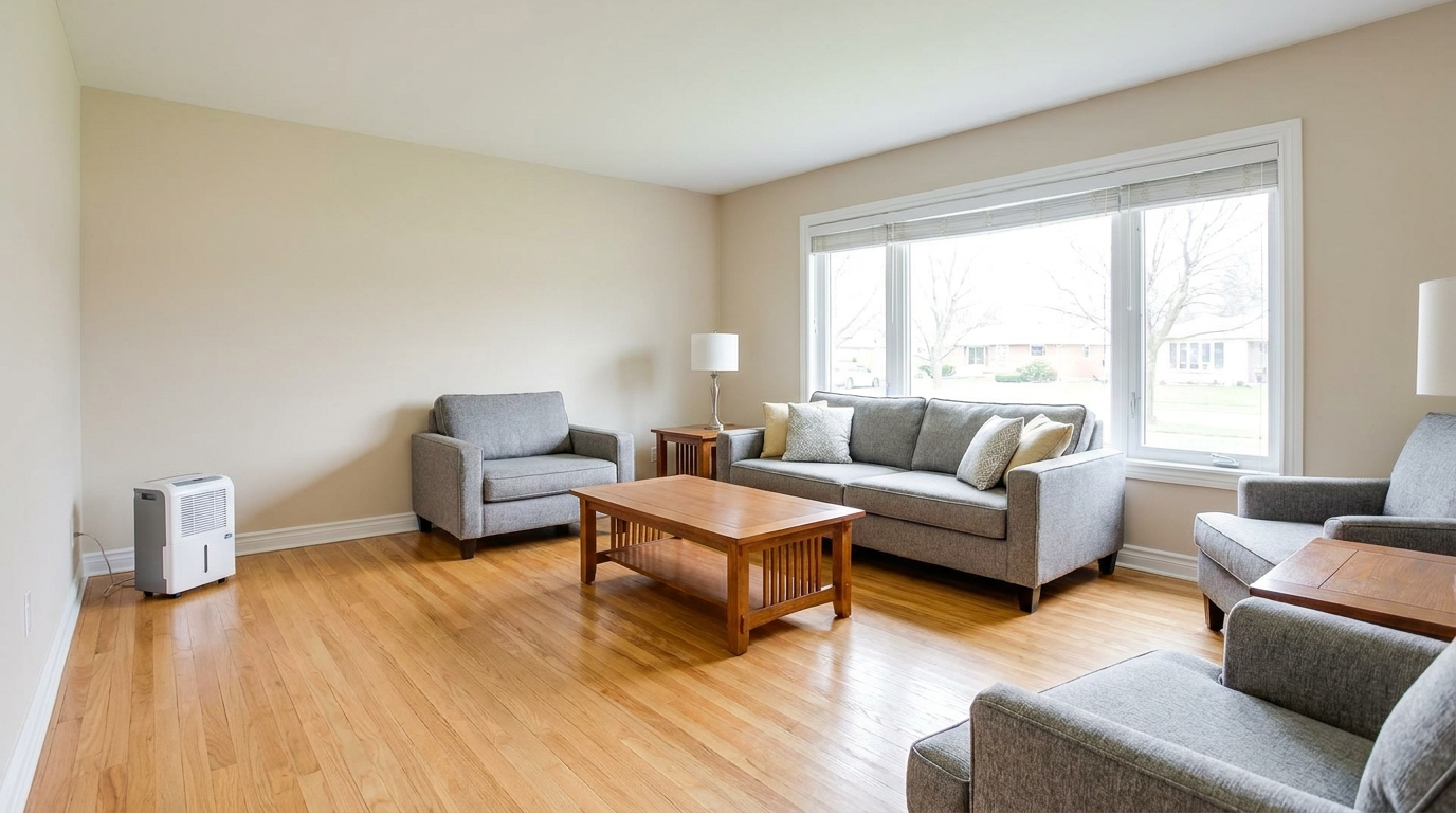 Trueclean cleanup results — fully restored and sanitized Cedar Park property