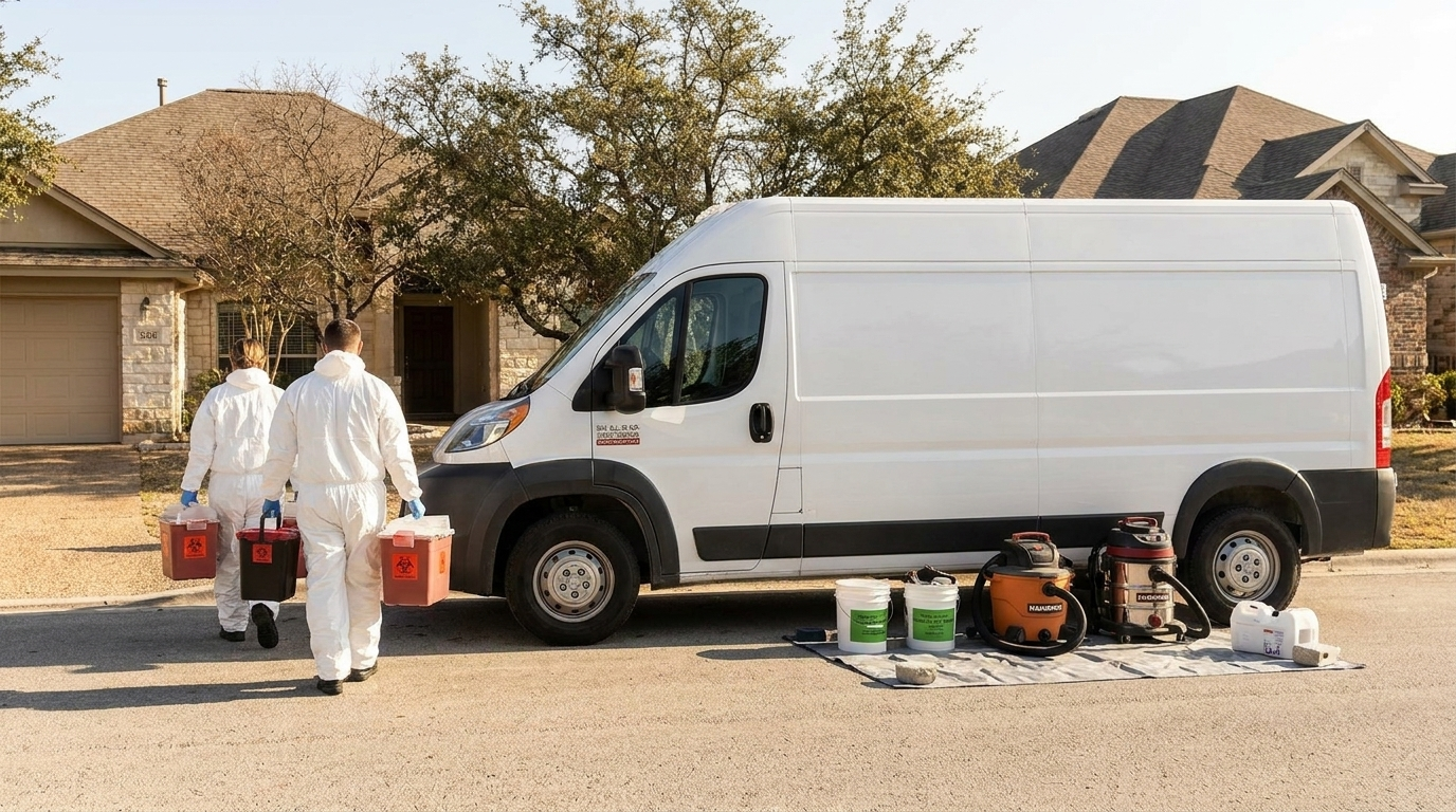 Professional cleanup team serving Round Rock, TX